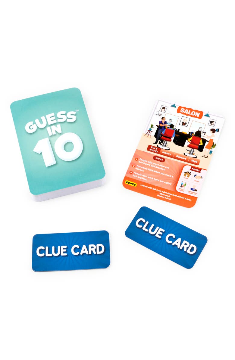 Spin Master Guess in 10 Trip Through Town Game, Alternate, color,