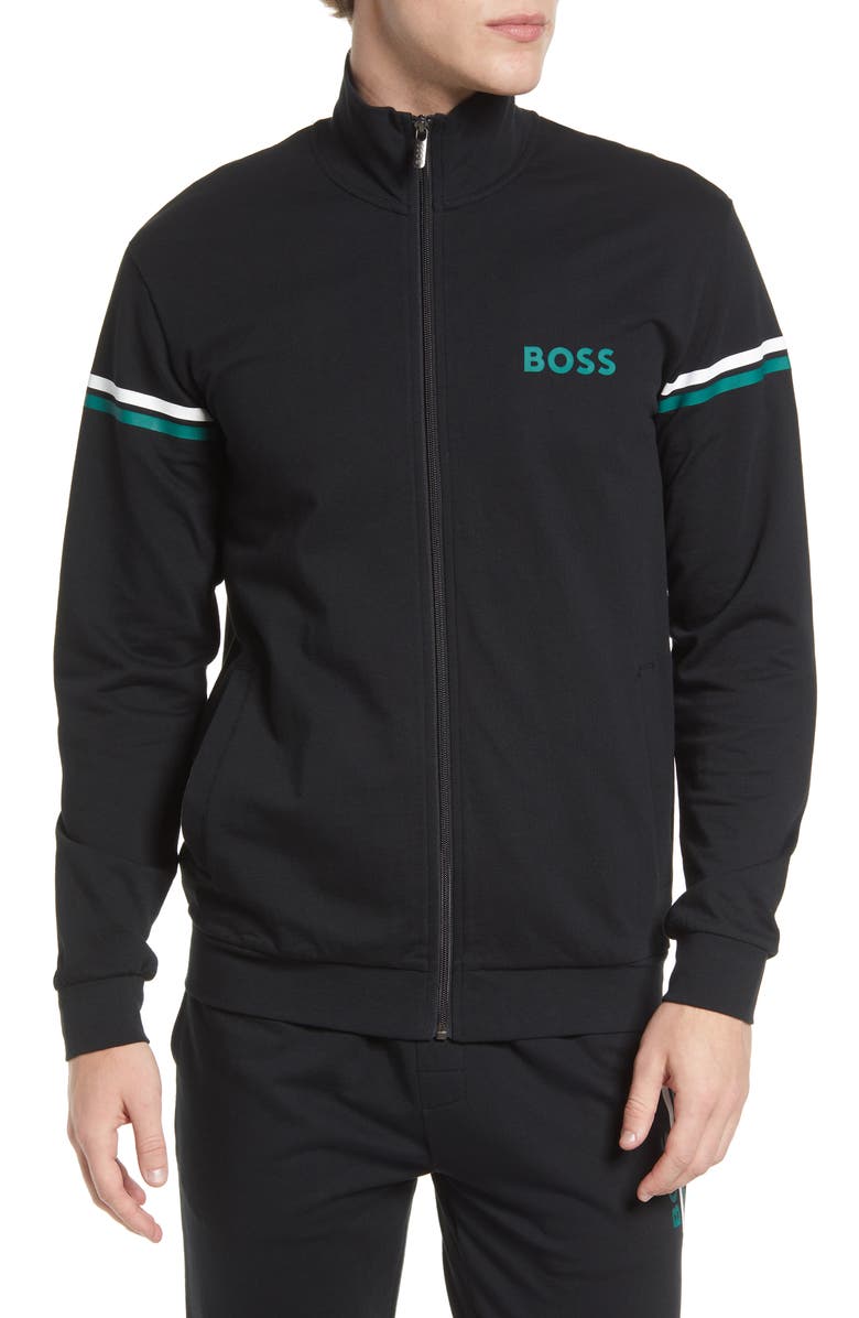 HUGO Essential Cotton Jacket, Main, color, 