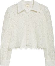 L
AGENCE Anita Lace Shirt