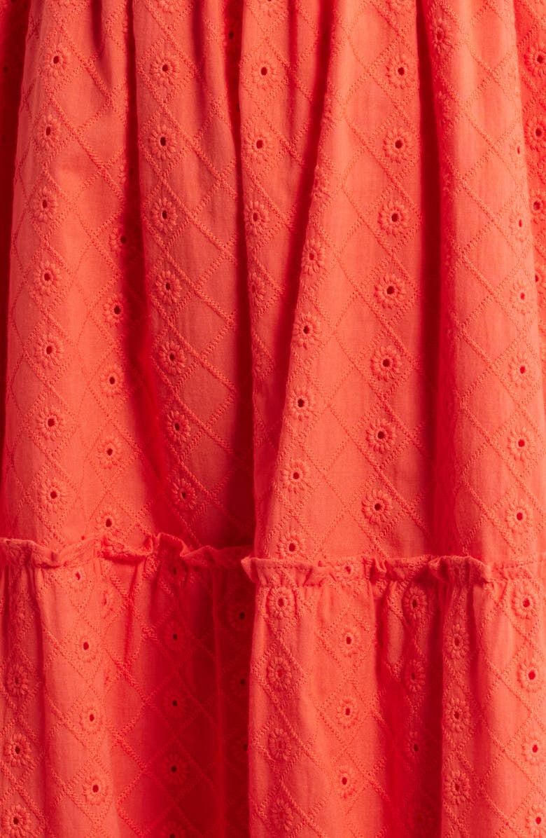 Hill House Home The Ellie Nap Midi Dress, Alternate, color, Coral