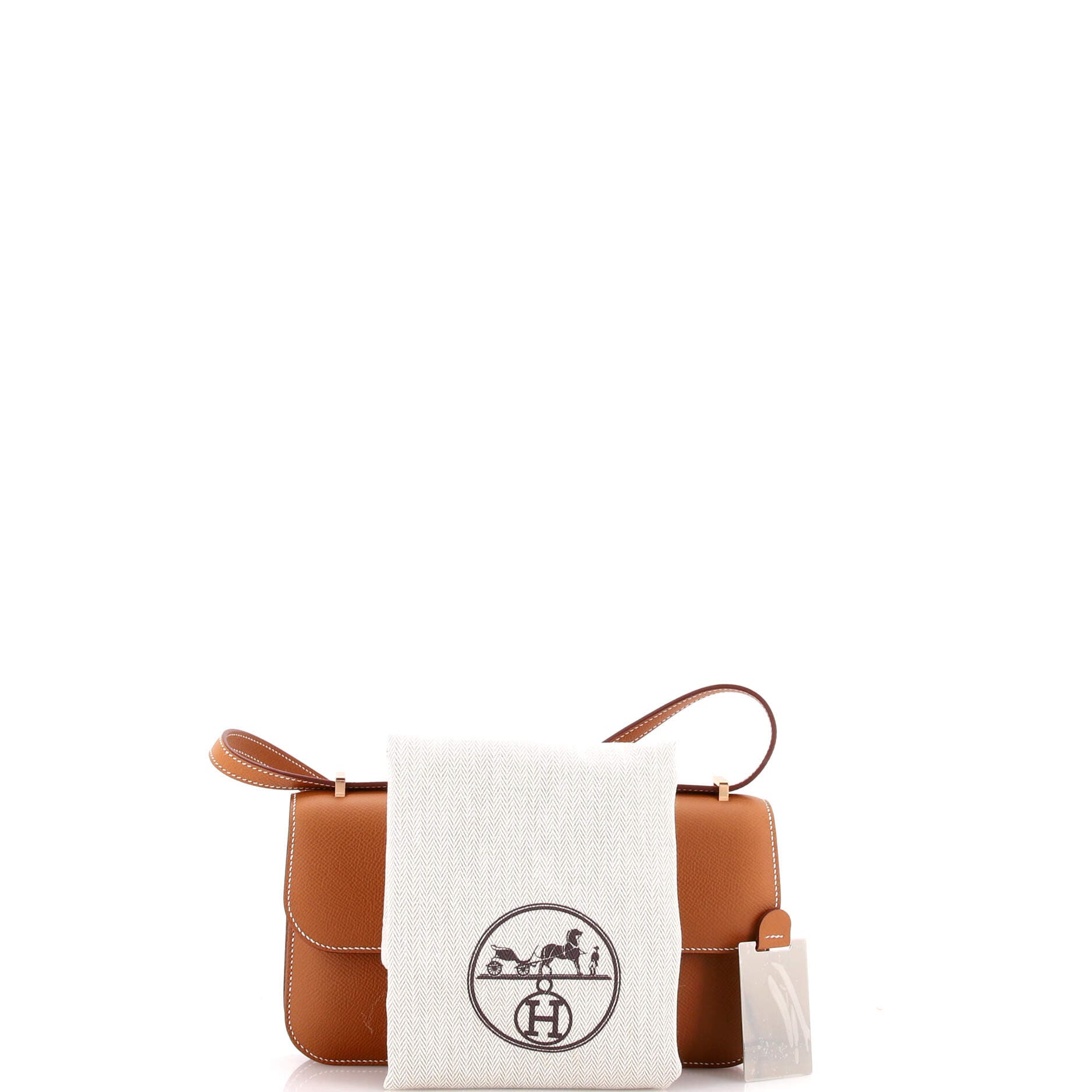 Pre-Owned Hermes Constance Elan NM Bag Epsom 25, Alternate, color, Gold