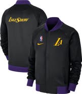Nike Men's Nike Black Los Angeles Lakers 2024/25 City Edition Authentic Showtime Performance Full-Zip Jacket