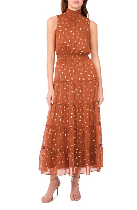 Tiered Maxi Smocked Maxi Dress