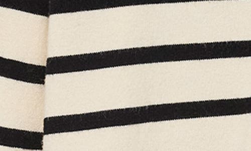 Vero Moda Saba Stripe Crop Cardigan In Neutral