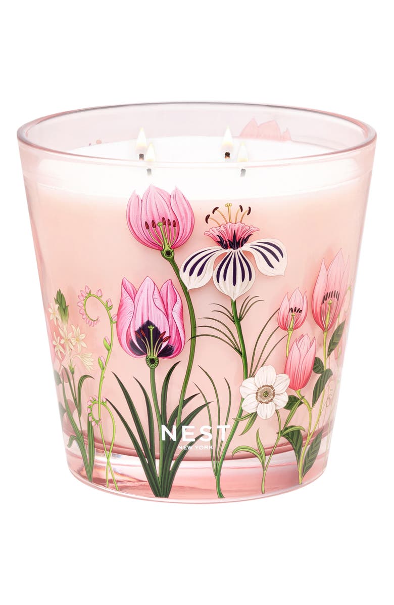 NEST New York Himalayan Salt & Rosewater Scented Candle, Alternate, color, 