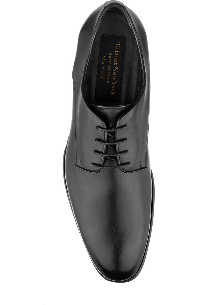 TO BOOT NEW YORK Blakeley Plain Toe Derby, Alternate, color, Nero