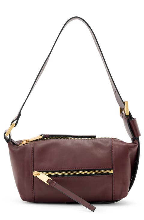 Mini Vega Leather Shoulder Bag