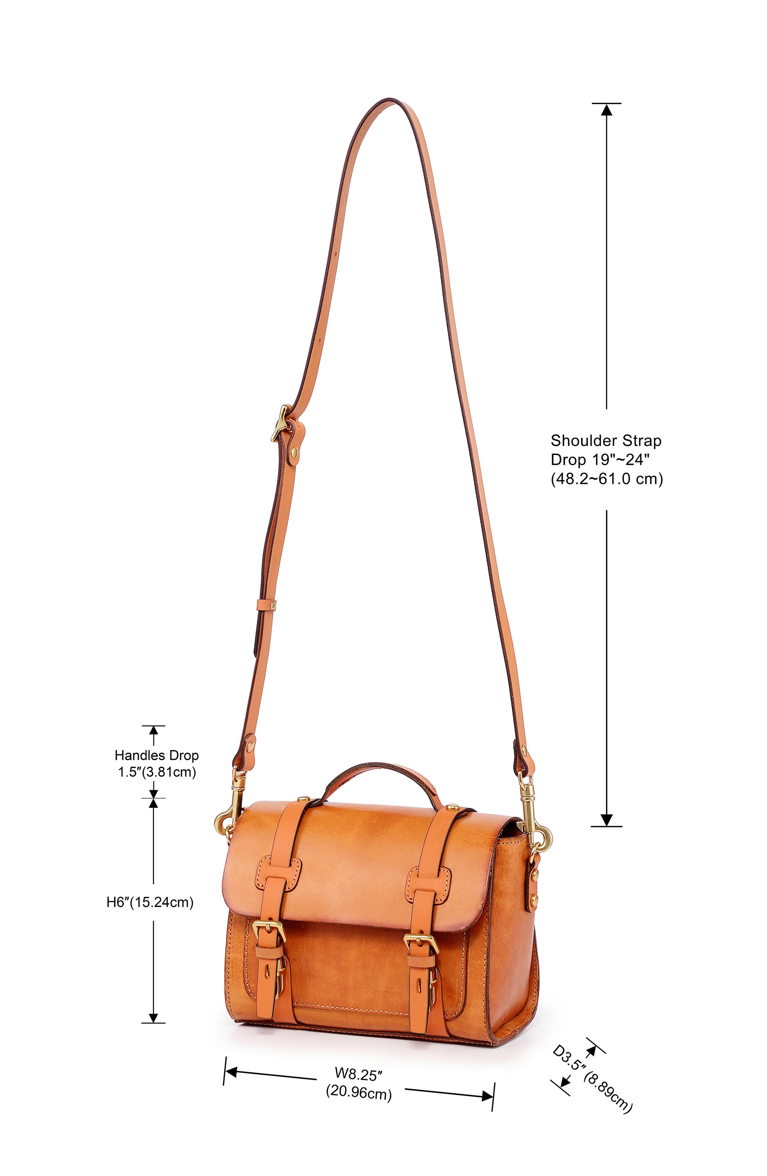 Ficus Leather Mini Satchel, Alternate, color, CARAMEL