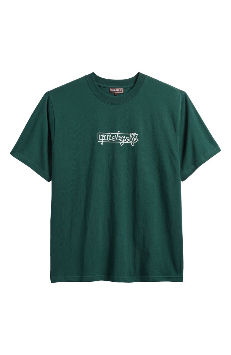 Quiet Golf Bent Cotton Graphic T-Shirt, Alternate, color, 