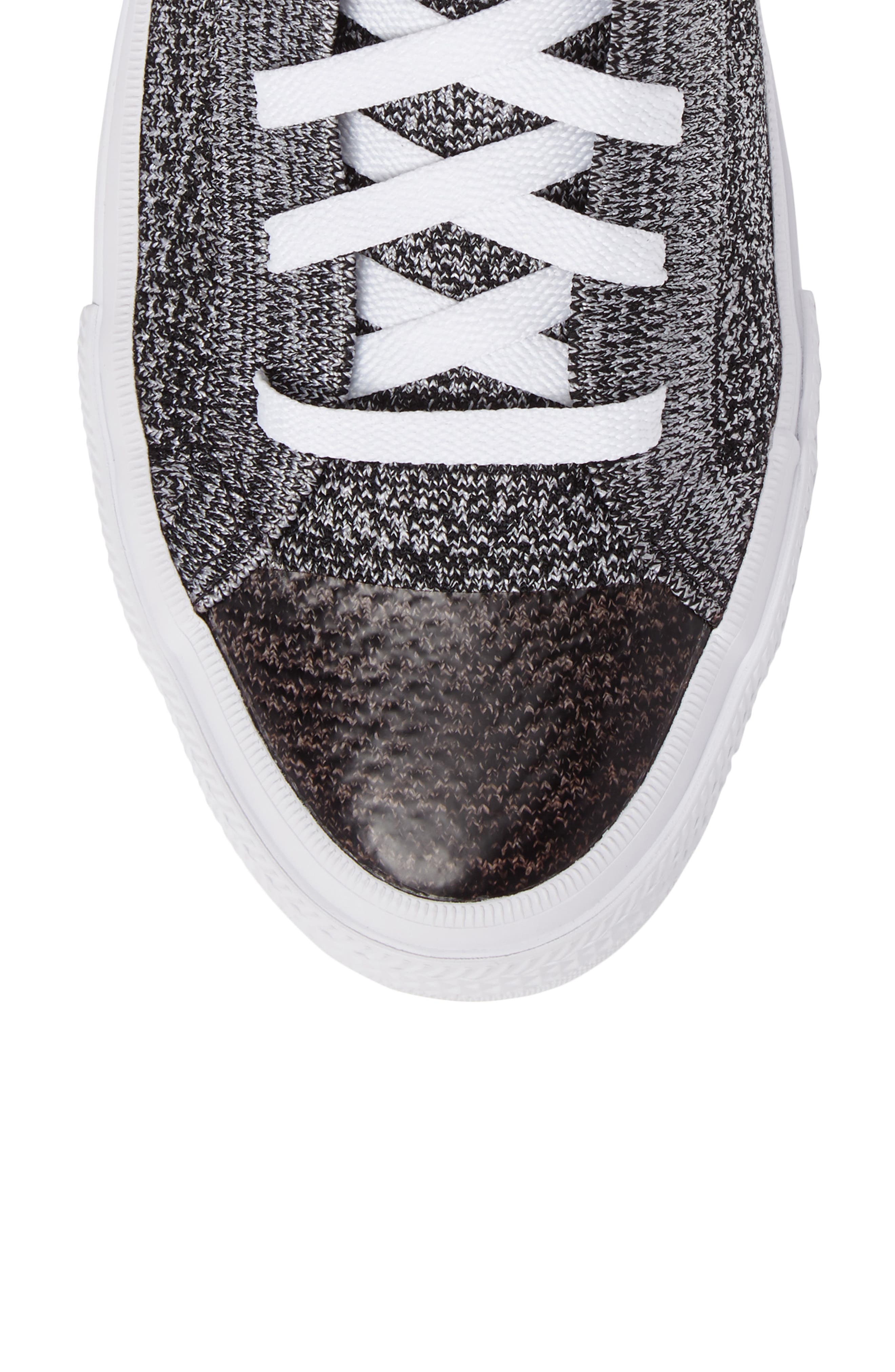 Chuck Taylor® All Star® Flyknit Hi Sneaker, Alternate, color, BLACK/BLACK
