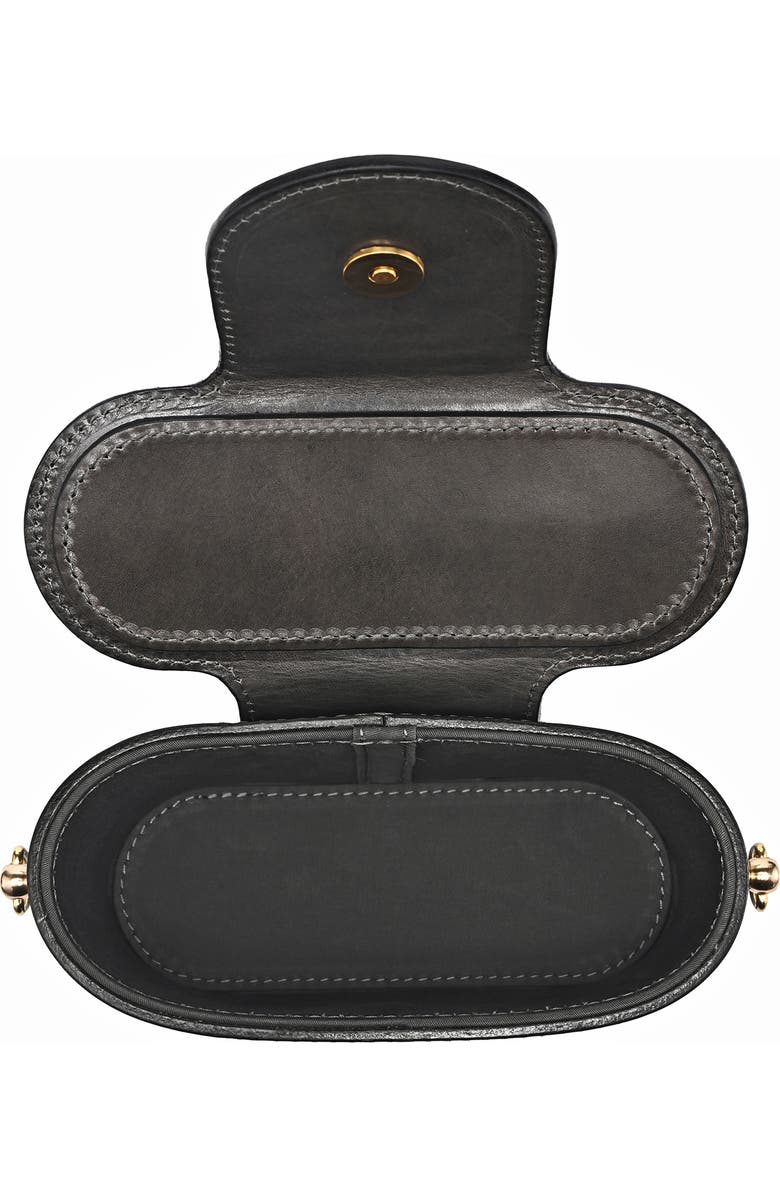 OLD TREND Begonia Genuine Leather Vintage Case Crossbody, Alternate, color, Grey