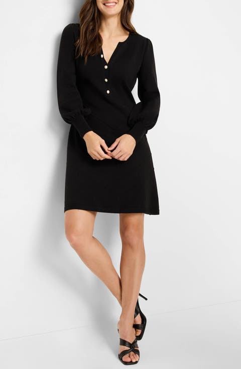 Twirl Time Long Sleeve Dress (Regular & Petite)