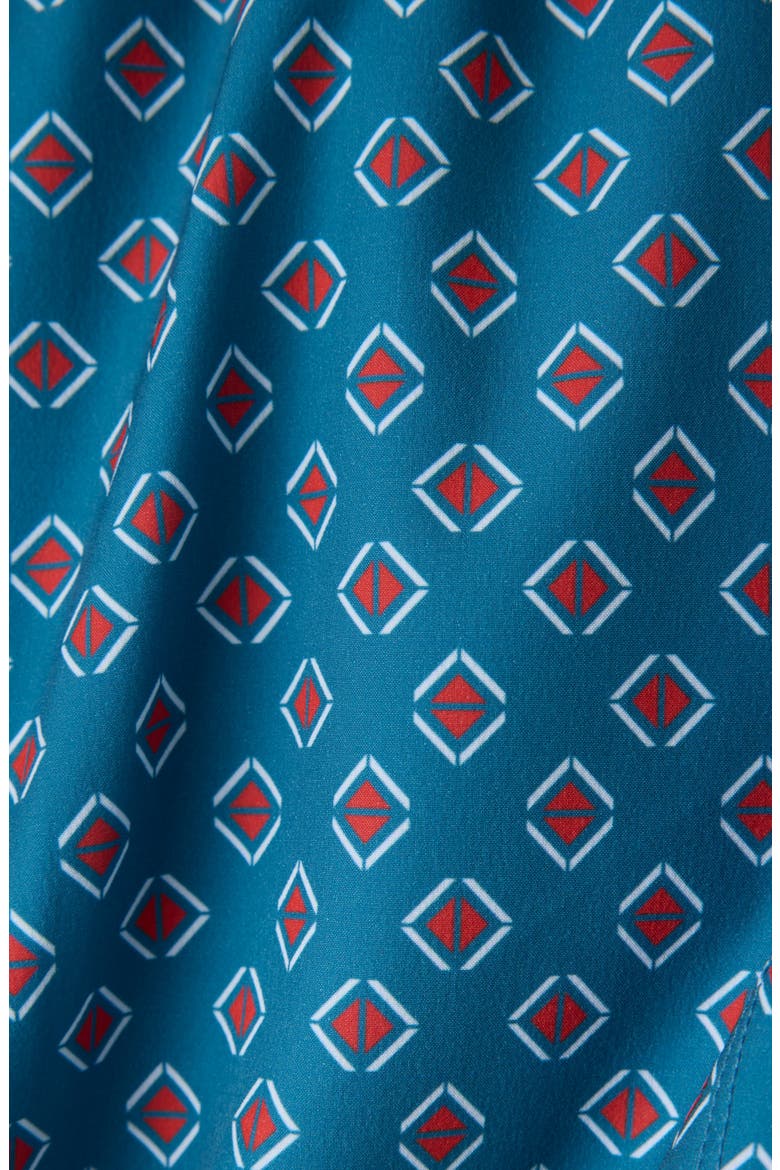 R & R 7.5-Inch Swim Trunks, Alternate, color, ASH BLUE GEO