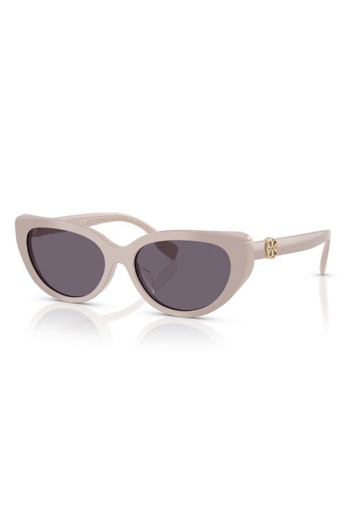 Tory Burch 55mm Cat Eye Sunglasses In Crystal