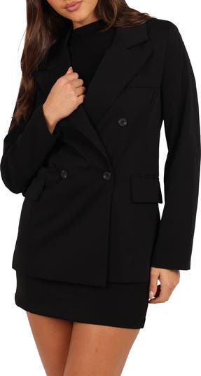 Juliette Check Double Breasted Blazer