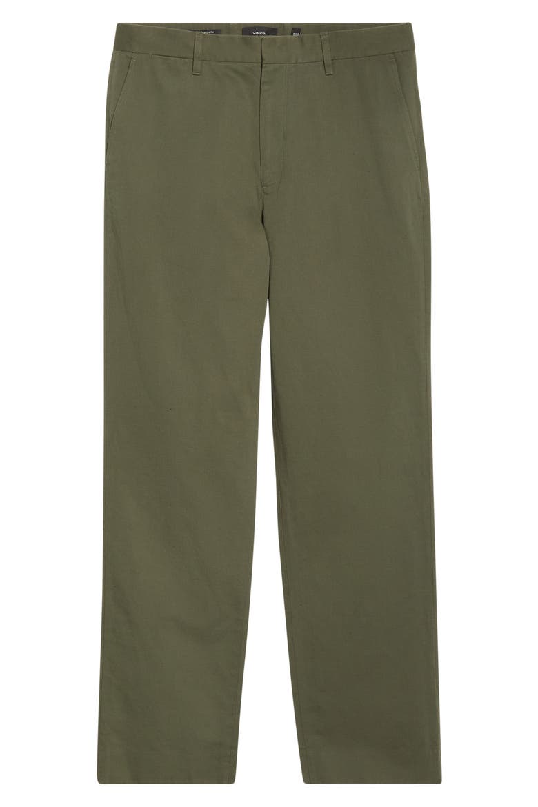 Louie Cotton & Linen Chinos, Alternate, color, COULTER GREEN