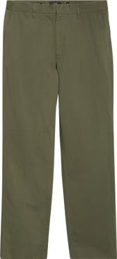 Vince Louie Cotton & Linen Chinos