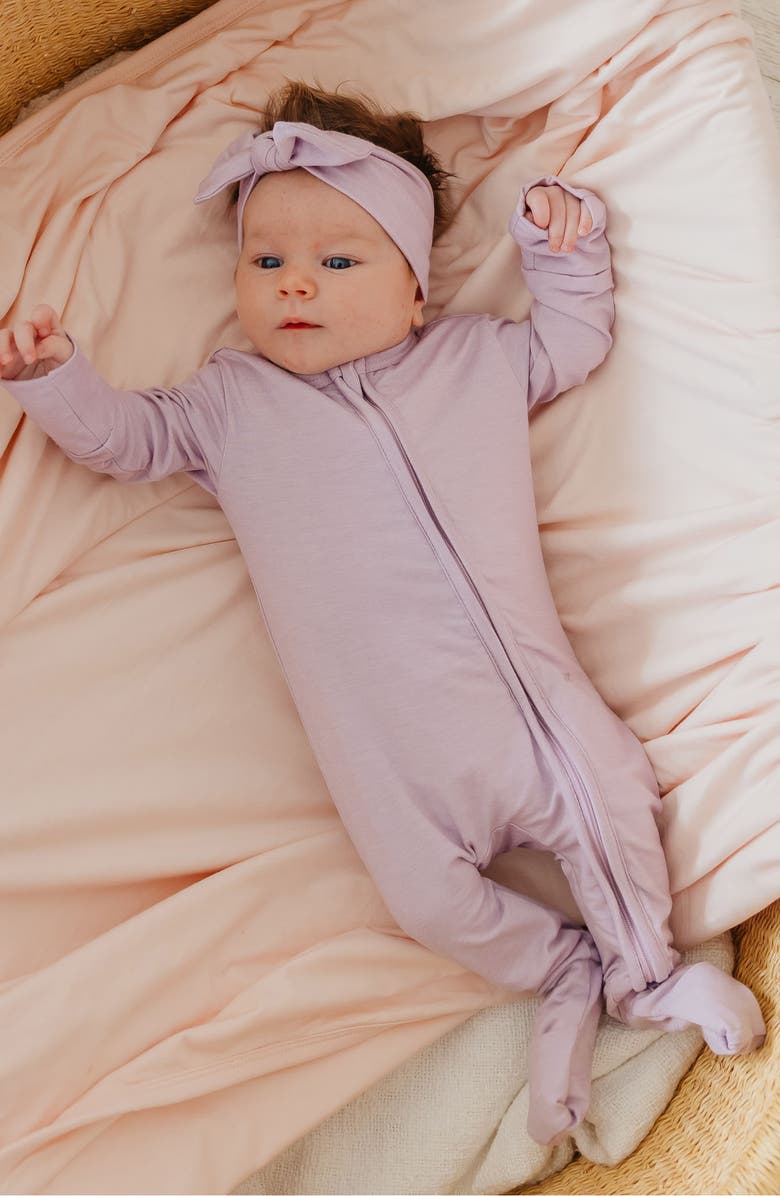 Copper Pearl Zip-Up Footie, Alternate, color, 