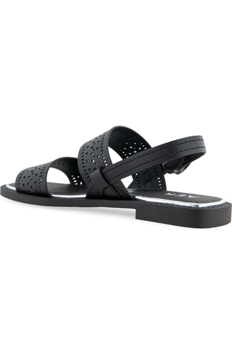 Aerosoles Carole Slingback Sandal, Alternate, color, Black Perf Faux Leather