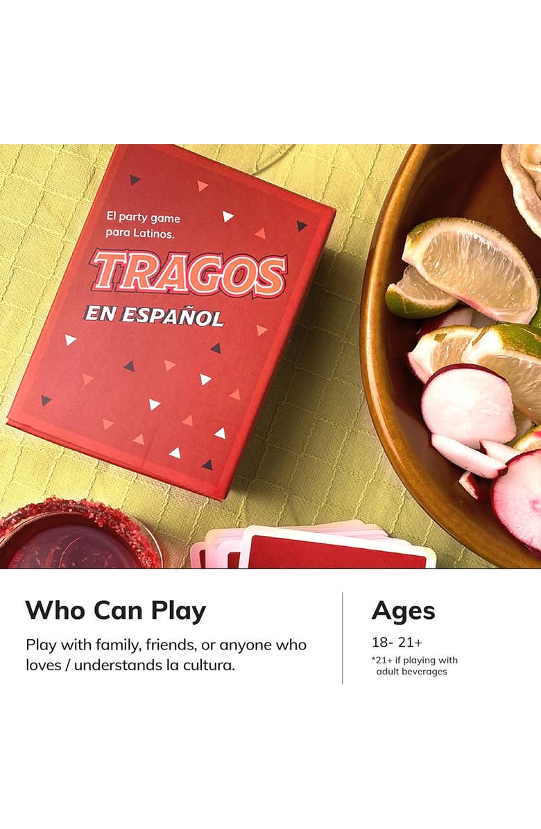 Tragos en Espanol - Adult 18+ Party Game, Alternate, color, Multicolored