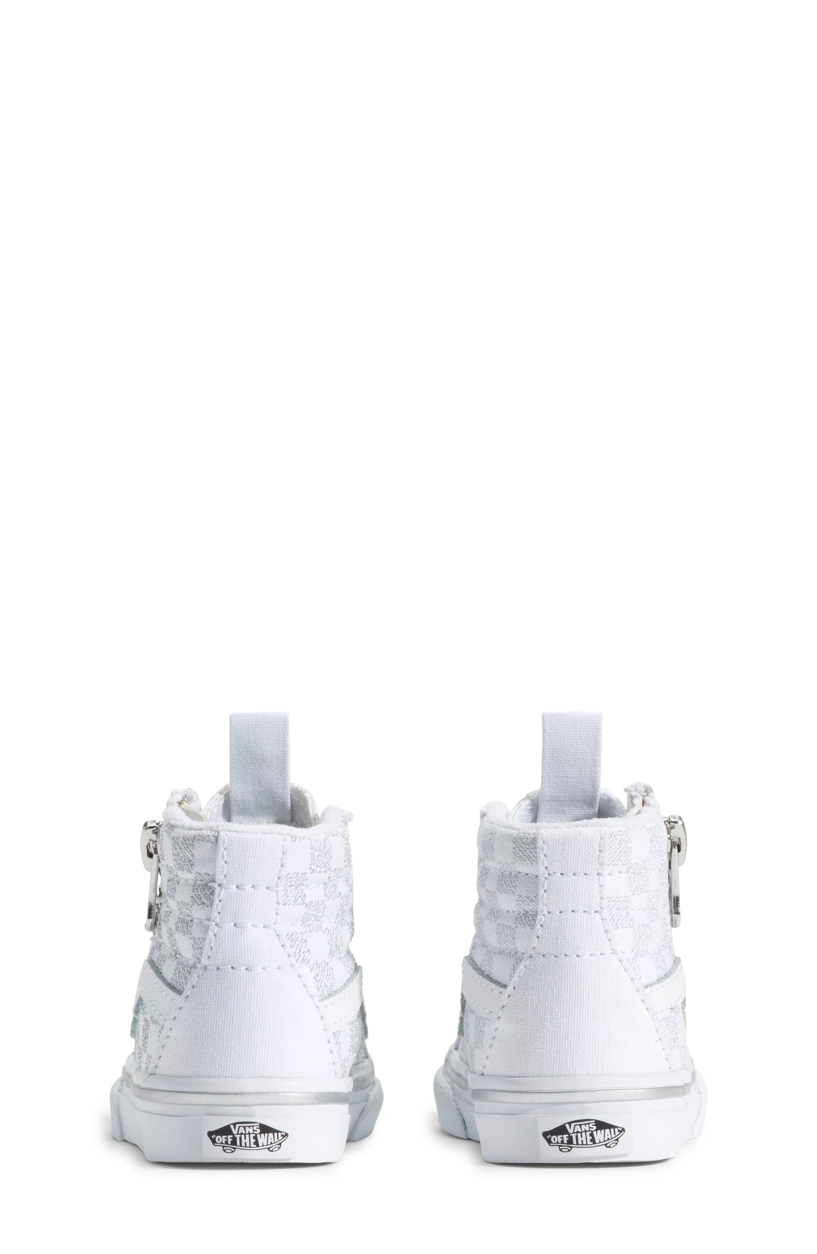 Vans Kids' Sk8-Hi Reissue Side Zip Sneaker, Alternate, color, 