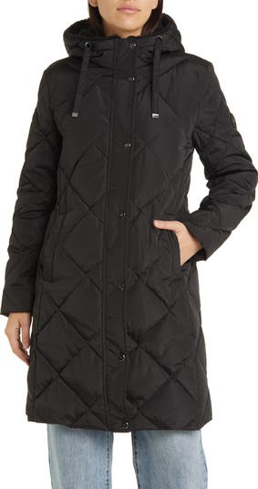 激安！Ralph Lauren Diamond-Quilted Maxi Down Coat Lauren Ralph Lauren Women's Maxi Diamond Quilted Puffer Coat