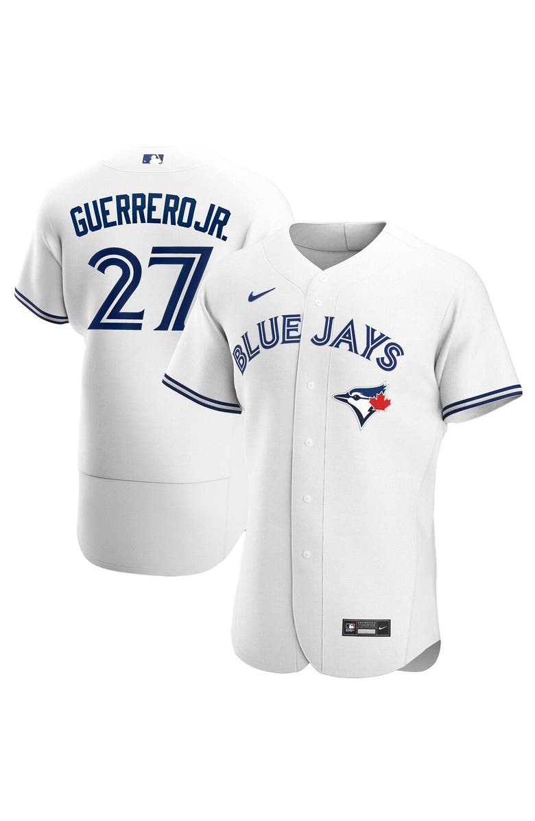 Nike Men's Nike Vladimir Guerrero Jr. White Toronto Blue Jays Home Authentic Player Jersey, Main, color, 
