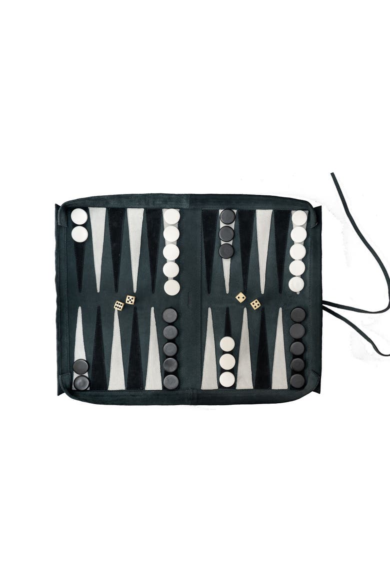 Backgammon Set, Alternate, color, Azulosa