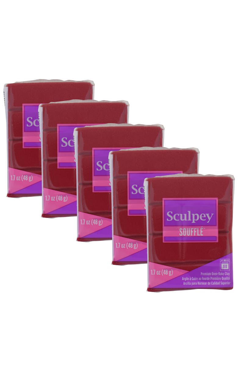 Souffle Polymer Oven Bake Clay, Main, color, Multicolored