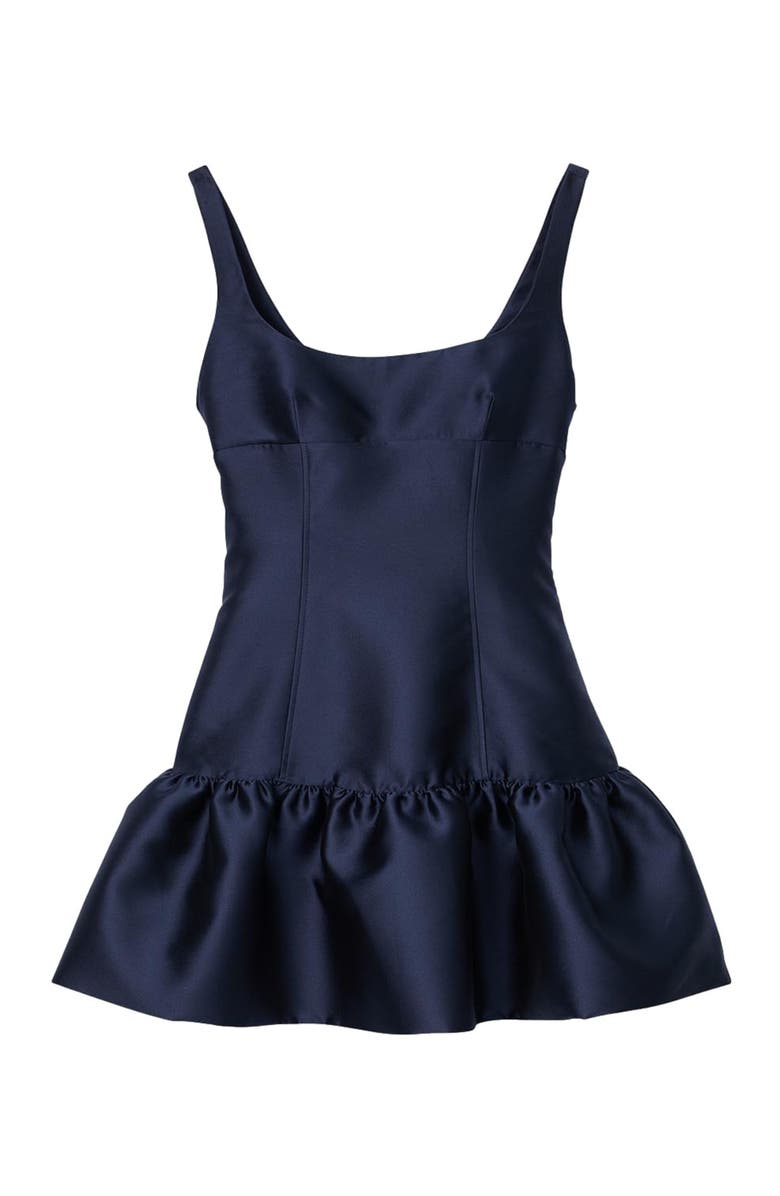 SANDRO Short satin dress, Alternate, color, 