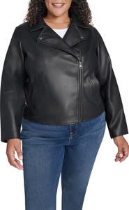 Levi's Slim Fit Faux Leather Moto Jacket