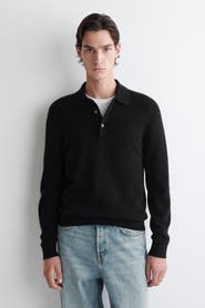 COS Seamless Cashmere Polo Shirt