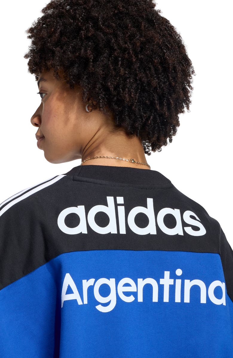 adidas Originals Cutline Logo Cotton Sweatshirt, Alternate, color,