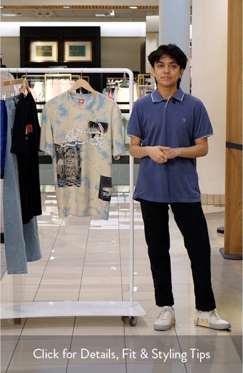 Dine & Dash Beaded Oversize Graphic T-Shirt, sales video thumbnail