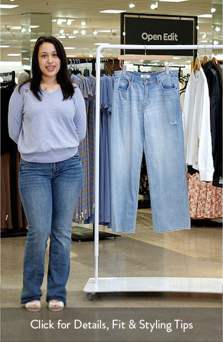 High Waist Baggy Wide Leg Jeans, sales video thumbnail