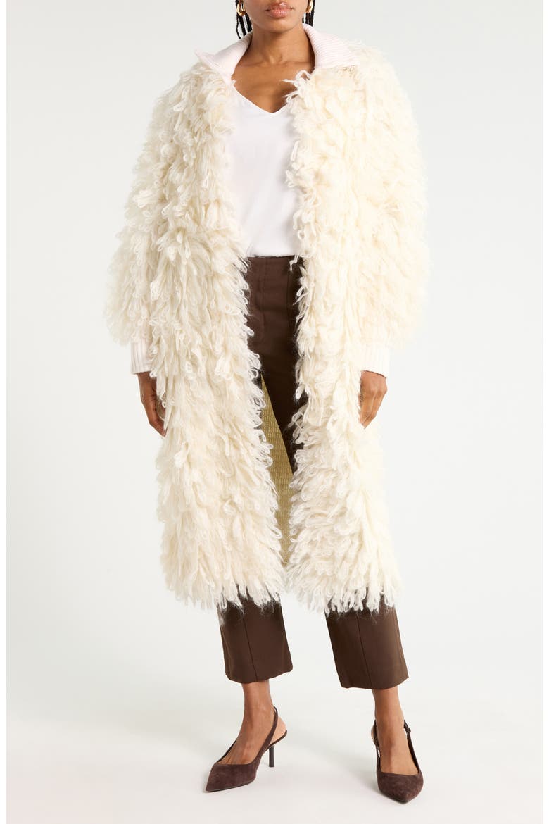 The Shaggy Coat, Main, color, CREAM