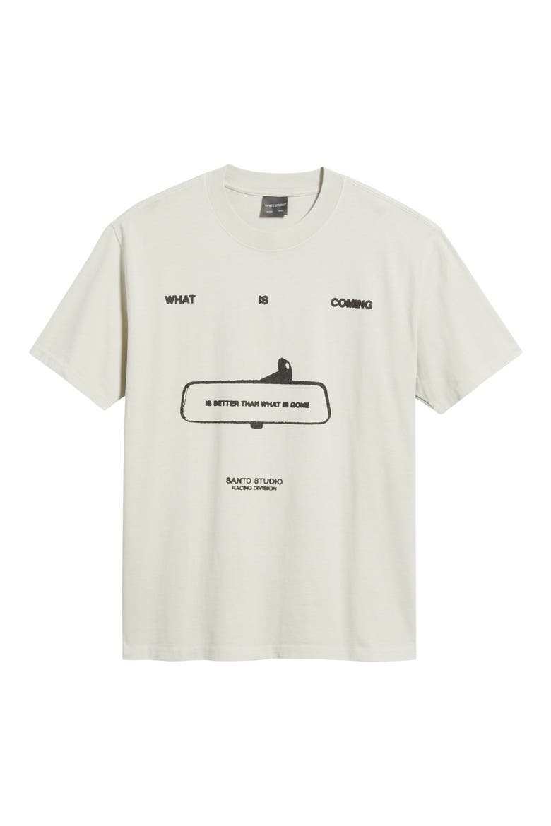 What Is Coming Graphic T-Shirt, Alternate, color, CREAM