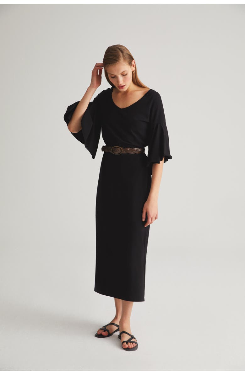 Labeca London Storm Linen-Blend Striped Shorts, Alternate, color, Blue