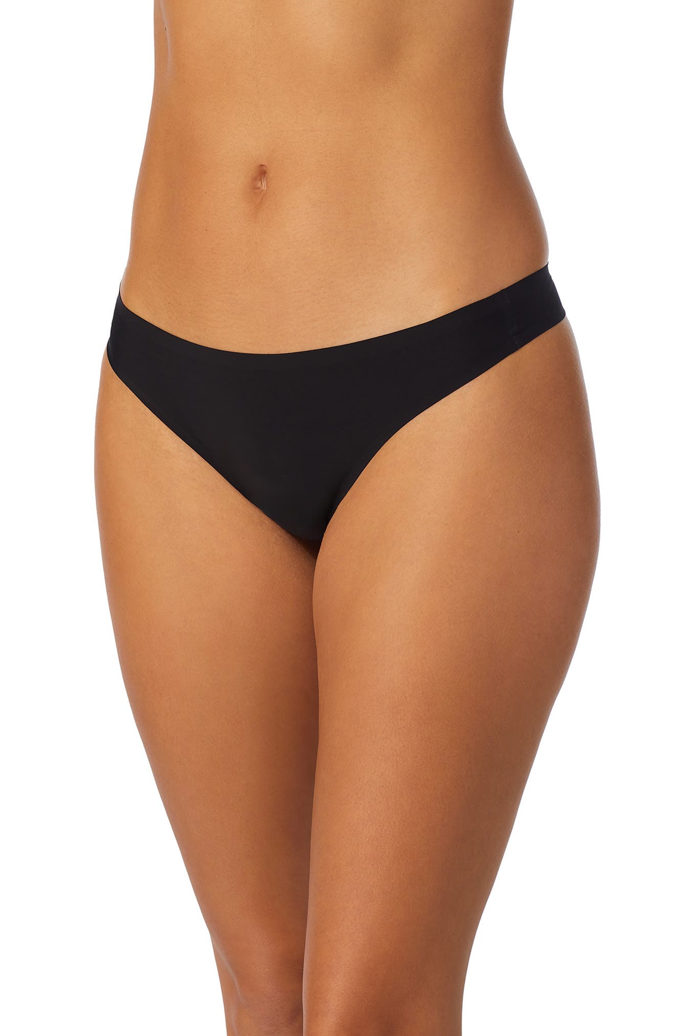 On Gossamer Heavenly Stretch Thong in Black 