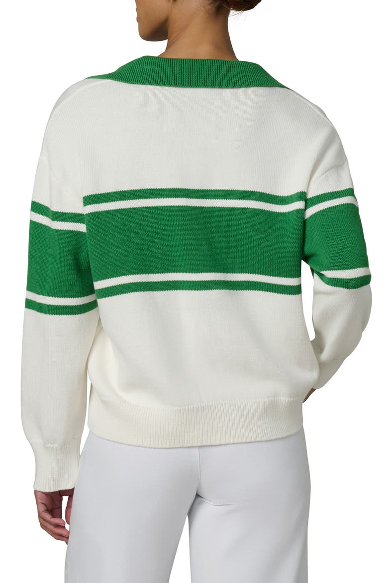The Romie Polo Sweater, Alternate, color, ECRU