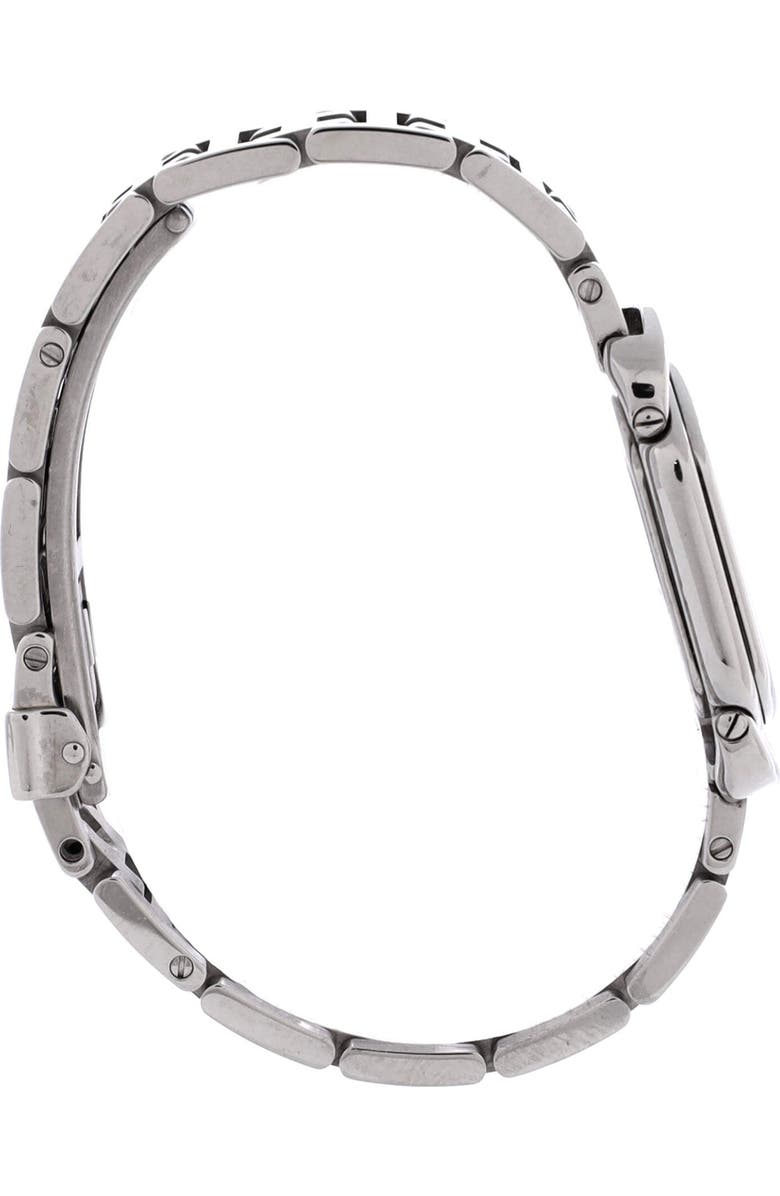 Pre-Owned Hermes Rallye Quartz Watch Stainless Steel 21, Alternate, color, Silver