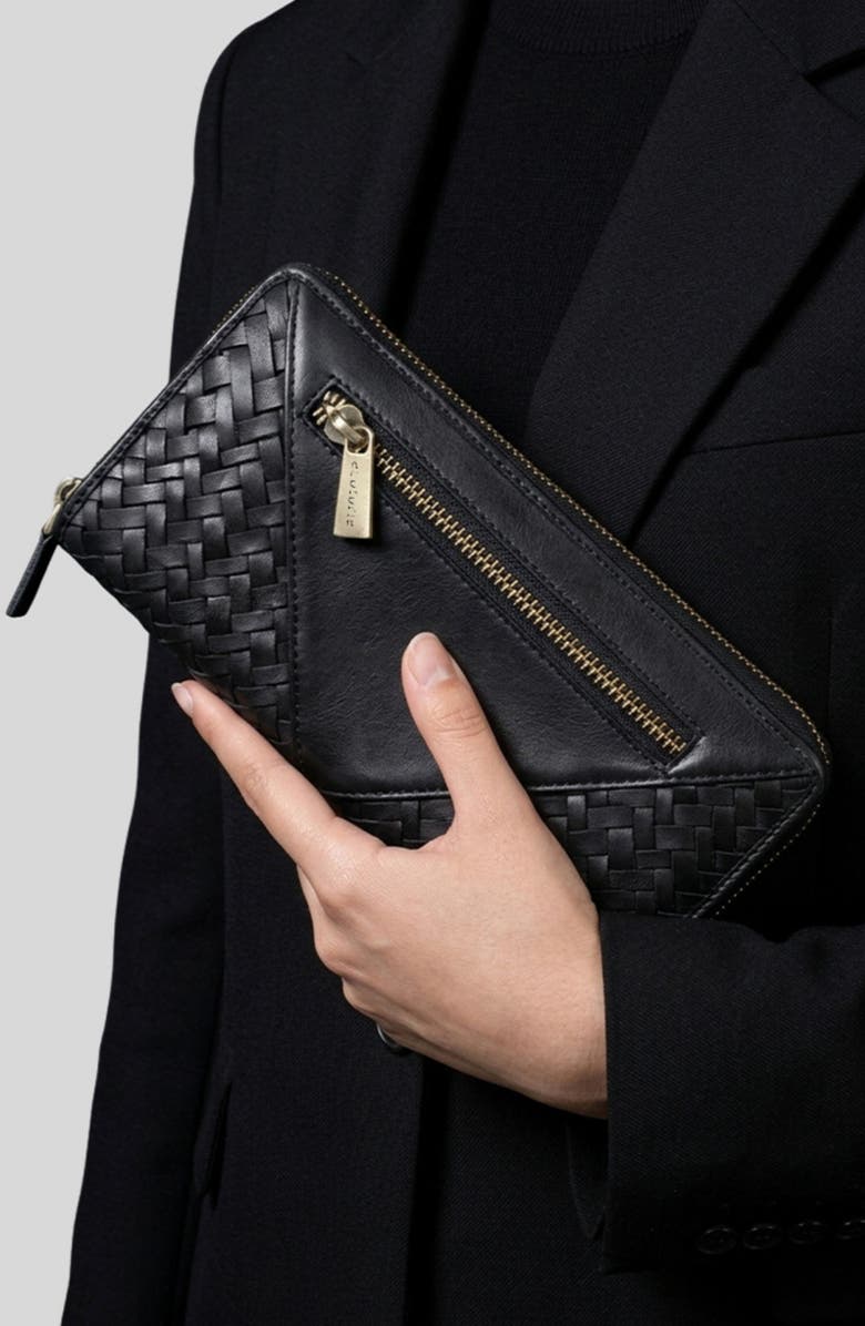 Ecotorie Longview Leather Wallet, Alternate, color, Black