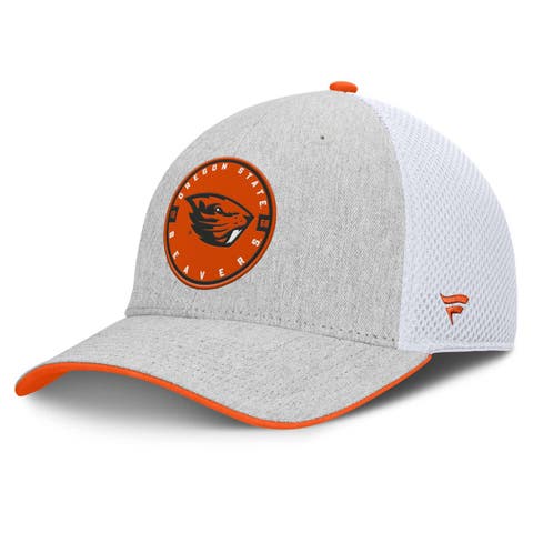 Men's Fanatics  Heather Gray Oregon State Beavers Trigger Flex Hat