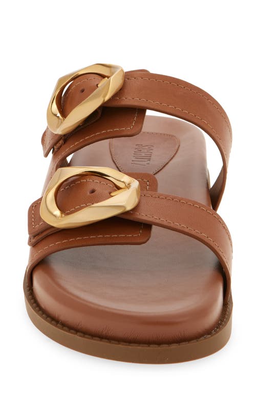 SCHUTZ SCHUTZ OLGA BUCKLE SPORTY SLIDE SANDAL