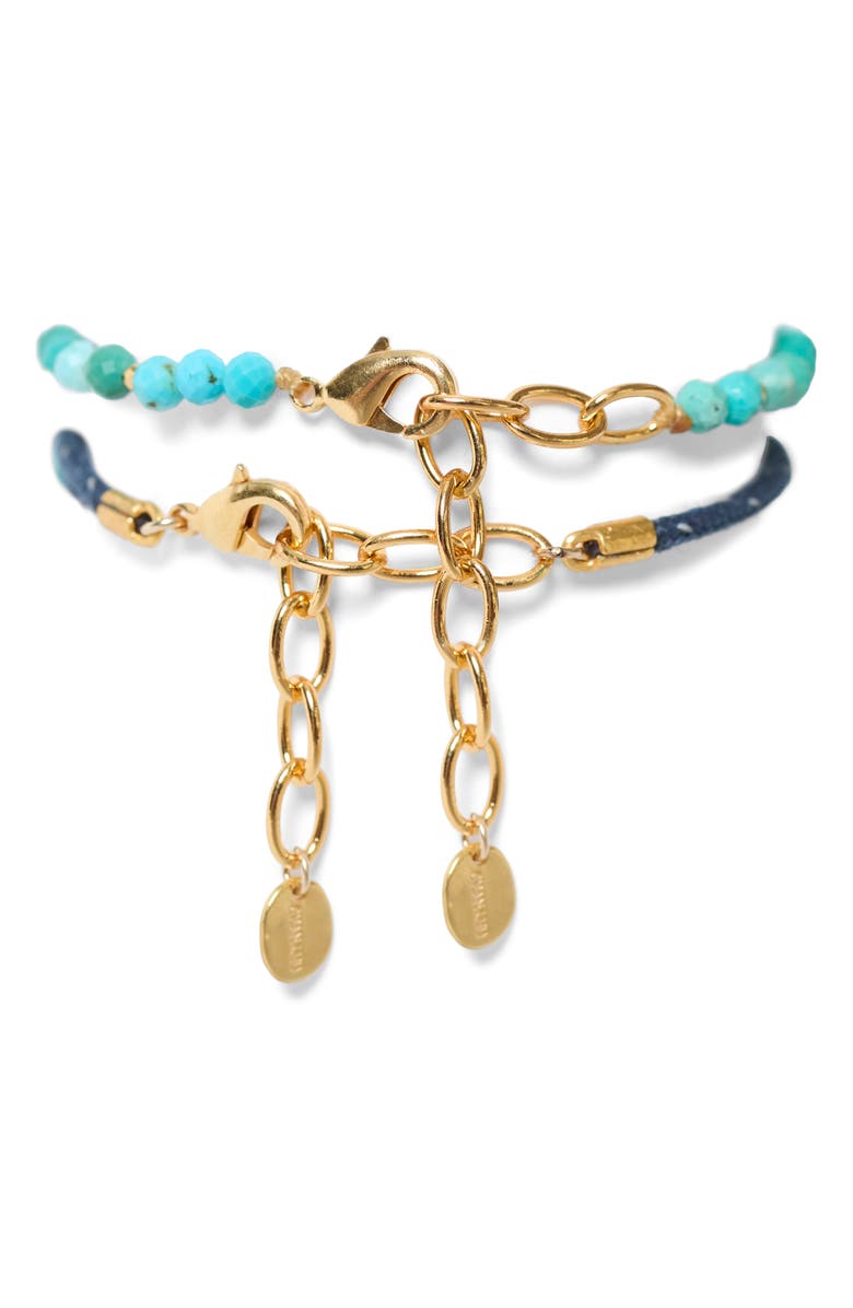 Chan Luu Surf Anklet Set, Alternate, color, Turquoise