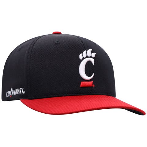 Men's Top of the World  Black Cincinnati Bearcats Reflex Fitted Hat