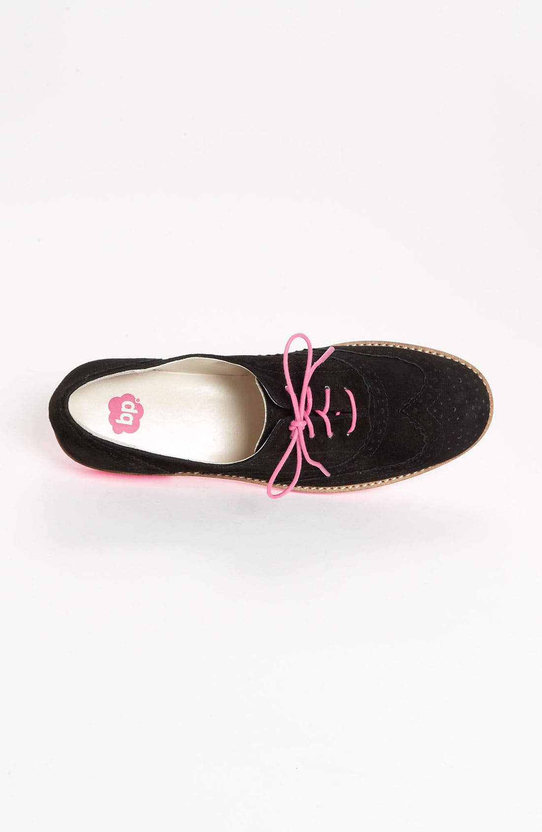 'Mayfield' Oxford, Alternate, color, BLACK/ PINK