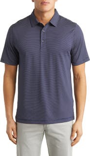 Cutter & Buck Forge DryTec Pencil Stripe Performance Polo