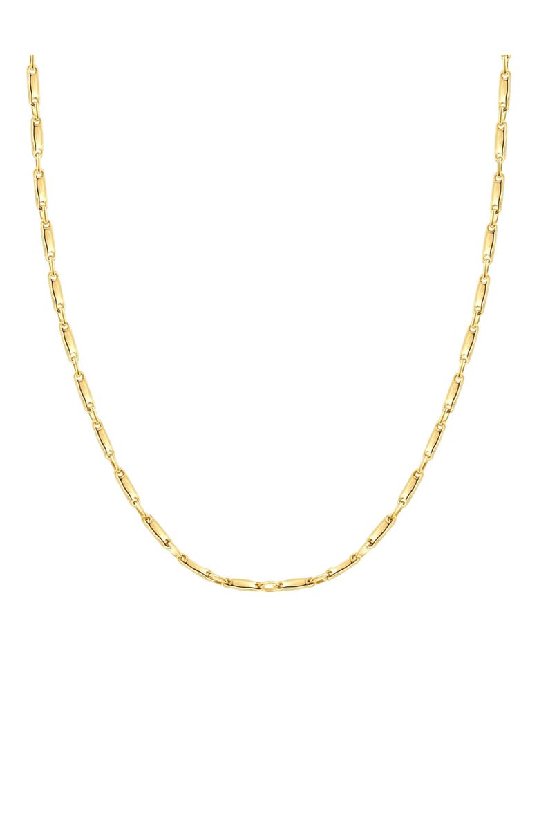 Bliss Diamond 14k Gold Women's 24" Chain Necklace 10 Grams 2.5mm Thick, Main, color, 14K Yellow Gold