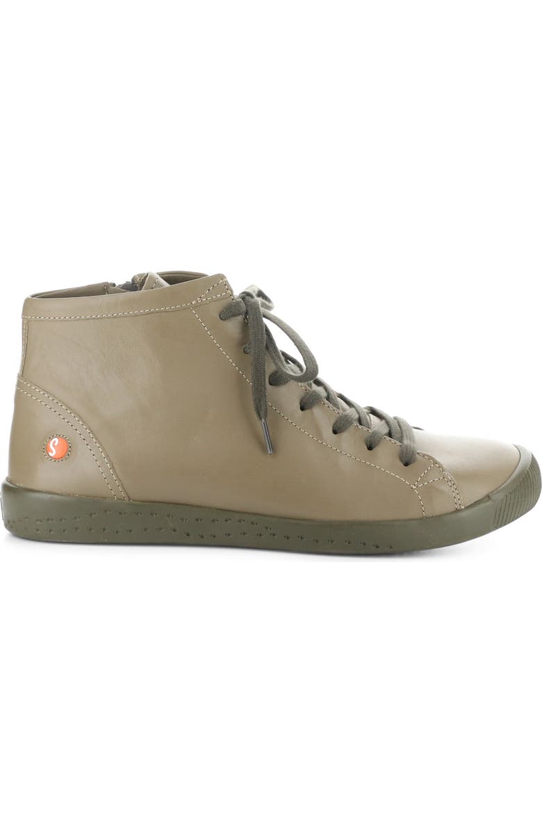 Softinos by Fly London Ibbi Lace-Up Sneaker, Alternate, color, 030 Sludge Supple Le